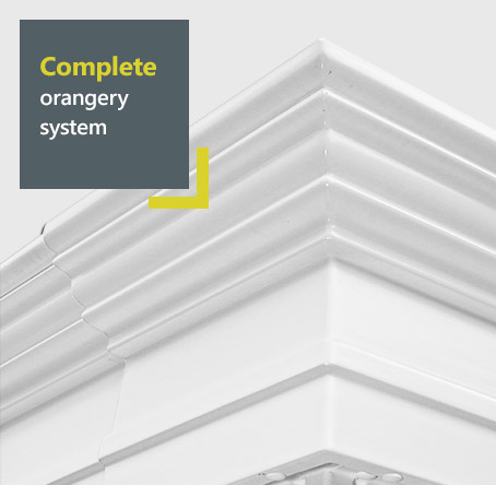 uPVC Global orangery - complete orangery system