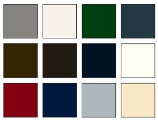 colour choices for alitherm